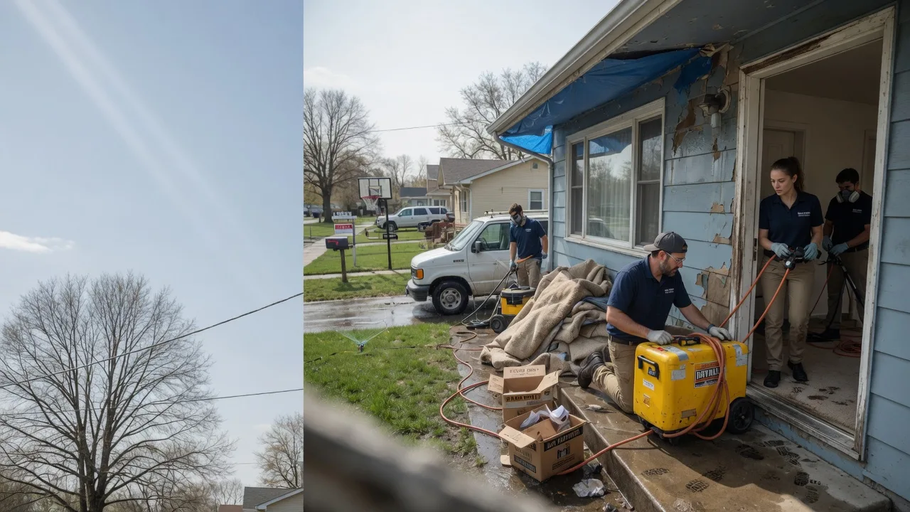 Basement Flood Cleanup in Weir, KS near me